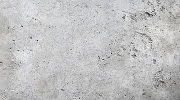 A textured concrete surface with variations in tone and small imperfections, ideal for background or graphic element use. photo