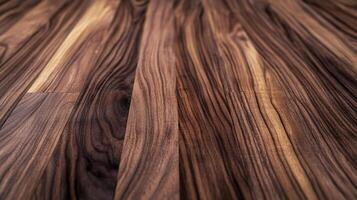 Warm, inviting wood flooring displaying beautiful, natural grain patterns and texture for interiors. Natural elegance in every plank. photo