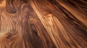 Detailed view of wooden planks showing natural patterns and texture, polished to a sleek finish. Rustic charm meets contemporary. photo