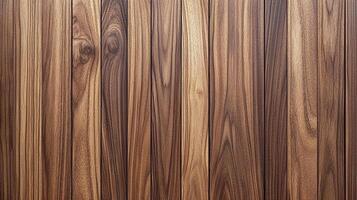 A warm, inviting wood background featuring a series of vertical planks, each with a unique grain pattern. The colors range from light to dark. photo