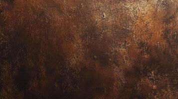 Textured copper surface with varied shading and pattern detail. Warm and earthy tones create a rustic appearance. photo