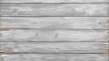 Close-up of weathered wooden planks showcasing a rustic, textured background with pale gray and white paint. Ideal for textured designs photo