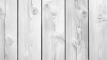 Monochrome image features a weathered wooden surface, showcasing natural grain patterns and textures in a minimalist, achromatic palette. photo