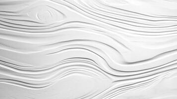Abstract white textured surface with curved lines creates a modern and minimalist aesthetic. Ideal for backgrounds, textures, and creative design. photo