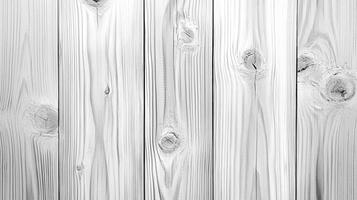 Monochrome wood surface featuring distinct wood grain patterns and knot details, showcasing a natural and textured aesthetic. Light surface. photo
