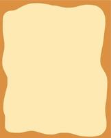 a blank piece of paper with a blank space for text vector