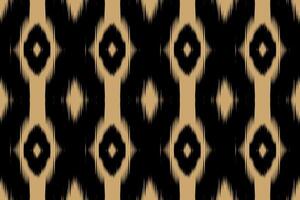 Ikat Pattern Design for Fabric. Ethnic fabric design. Boho, ornament, clothing, textile, wrapping, background, wallpaper, carpet, embroidery, print vector
