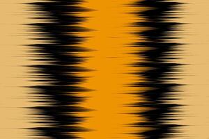 Black and Orange abstract background. Ikat Pattern Design for Fabric, clothing, textile, wrapping, background, wallpaper, carpet, embroidery, print vector