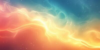 Vibrant cosmic background with swirling colors and starry accents creating a mesmerizing digital artwork photo