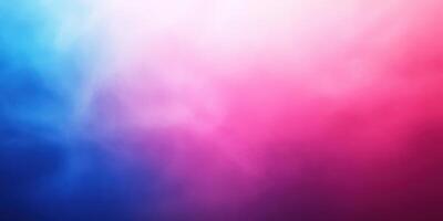 Colorful abstract gradient blending blue and pink hues in a dreamy, atmospheric backdrop during daylight photo