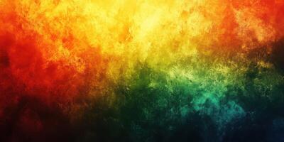 Vibrant abstract background depicting a blend of warm and cool colors in a fluid gradient photo