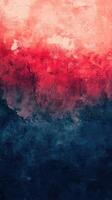 Vibrant abstract texture blending warm red and cool blue tones with smooth gradients photo