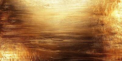 Warm golden abstract texture creating a sense of luxury and elegance in a modern art design photo