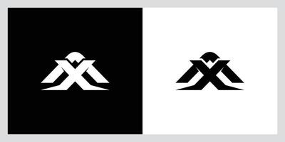 Initial XA, AX Alphabets Letters Logo Monogram. vector