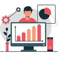 Illustrating the Concept of Performance Metrics Using a Visual Representation vector