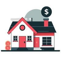 comprensión hipotecas un exhaustivo visual guía a financiación un hogar vector