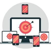 Multi Device Targeting Tailoring Marketing Strategies for Different Devices and Platforms vector