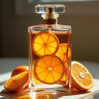 Ethereal Citrus Symphony A Fragrant Blend of Plum, Tangerine, and Exotic Spices photo