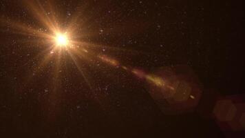 Epic Optical Flare And Bokeh Light Overlay video