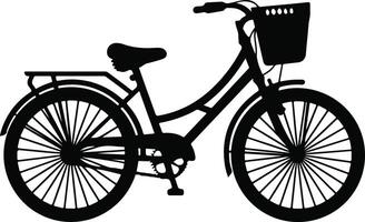 Minimalist Bicycle Art for Modern Spaces vector