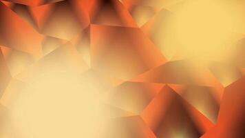 Abstract geometric orange and yellow color, modern design stripes background with polygon shape, low poly pattern illustration. vector