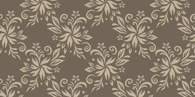Hand drawn simple abstract floral print. Trendy collage pattern. Fashionable template for fabric design. summer vector