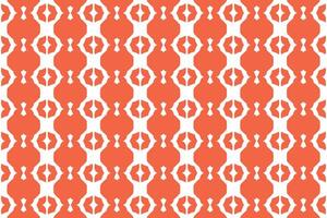 Geometric repeated shape elements ornamental style pattern banner. vector