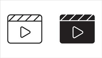 icon set. Play buttons. Media player icons. Shorts . EPS 10 vector