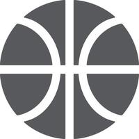 basketball icon, graphics, solid pattern on a white background, eps 10 vector
