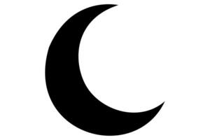 Creative continuous line art of the moon icon for modern aesthetics vector
