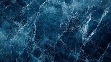 A mesmerizing abstract of deep blue with veining evokes natural stone formations, suggesting depth and timeless elegance. photo