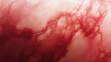 An abstract art piece showcasing the delicate dance of red hues, resembling flowing patterns with soft, flowing gradients and fluid textures. photo