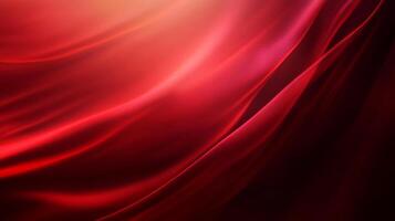Dynamic red abstract with flowing lines. Rich colors blend from light to dark, creating depth and intrigue. A visually captivating texture. photo