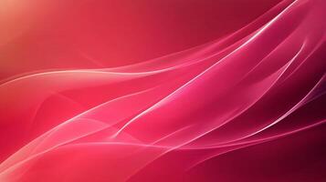 A visually appealing abstract design featuring flowing waves of crimson and lighter reds, creating a sense of dynamic movement and depth. photo