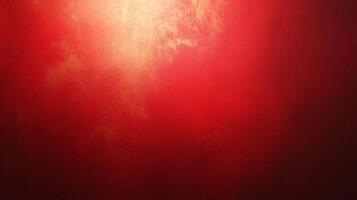 A textured red background with a bright spot in the upper left corner, fading into darker shades towards the bottom and right edges. photo