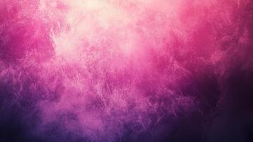 A dreamy blend of pink and purple creates an ethereal, cloud-like abstract background, evoking a sense of calm and wonder. photo
