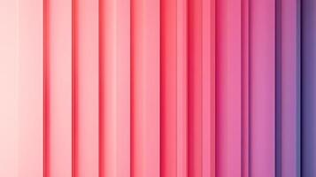 Abstract vertical bars in a gradient of pink, purple, and violet shades creating a vibrant and visually appealing pattern. photo