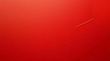 A solid vibrant crimson backdrop shows a damaged wall. The crimson color is a strong visual element. This could signify issues with the surface. photo