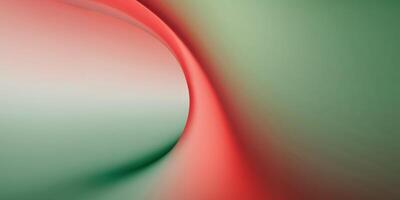 Blending red and green gradient background creating smooth color transition photo
