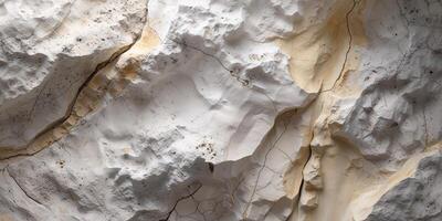 Textured Stone Surface Shows White And Beige Tones. photo