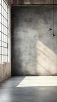 Industrial Loft Interior Design - Empty Space photo