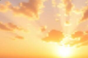 Glowing sun with scattered clouds in a colorful sky. Orange Clouds And Sunlight on sky background.Glowing sun with scattered clouds in a colorful sky. Orange Clouds And Sunlight on sky background. vector