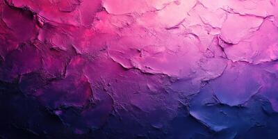 Abstract textured background with vibrant shades of pink and purple in a gradient pattern at dusk photo