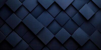 Dark blue textured pattern with overlapping squares creating a modern geometric design photo