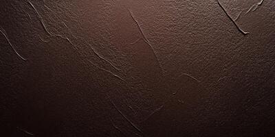 Textured brown wall surface with subtle lines and patterns creates a warm and inviting atmosphere in a modern interior space photo