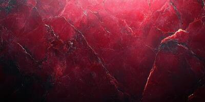 Rich red marble texture with striking veins creating an elegant pattern suitable for various design applications photo