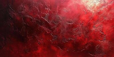 Abstract red texture with intricate patterns suggesting depth and movement in a contemporary artistic style photo