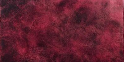 Deep red leather texture background suitable for various design applications and projects with rich hues and natural patterns photo