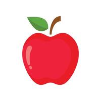 An apple icon on a white background vector