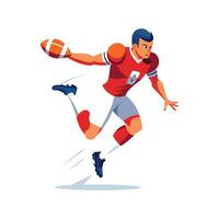 Dynamic Header by Football Player vector